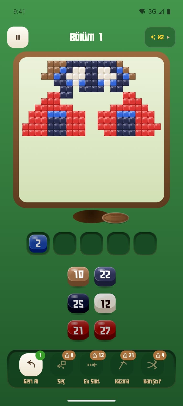 Ant Colony: Picture Puzzle — resim tahtası ve tepsi
