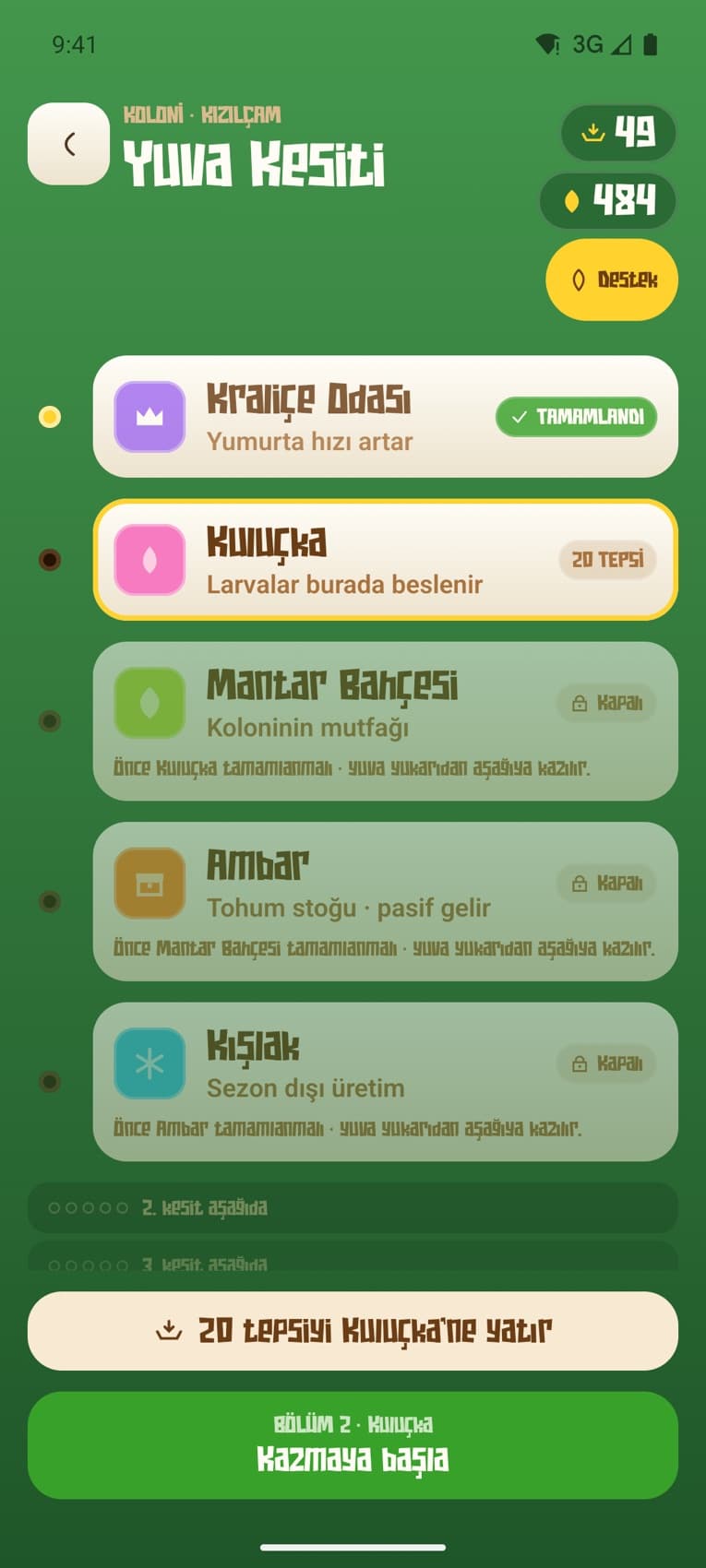 Ant Colony: Picture Puzzle — koloni yuvası