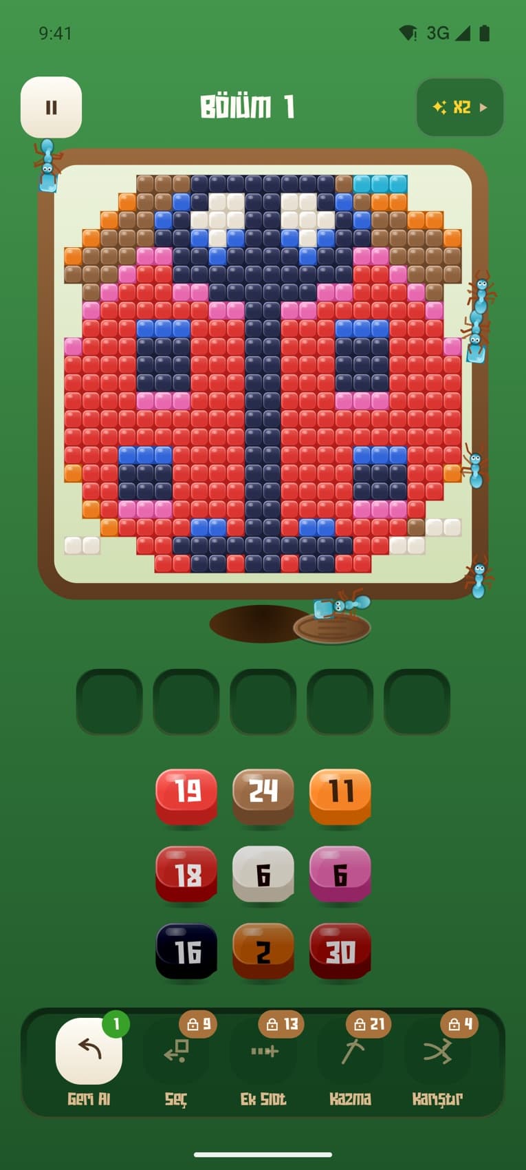 Ant Colony: Picture Puzzle — beceriler