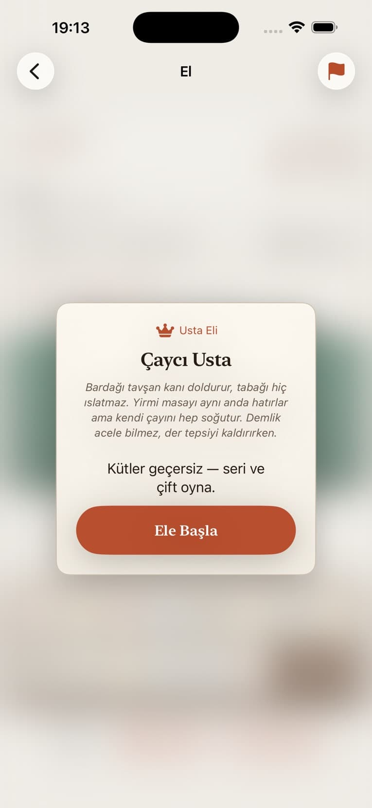 Gülbahar: Okey Roguelite — usta seçimi