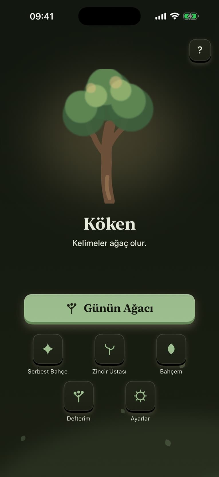 Köken: Kelime Ağacı — ana menü