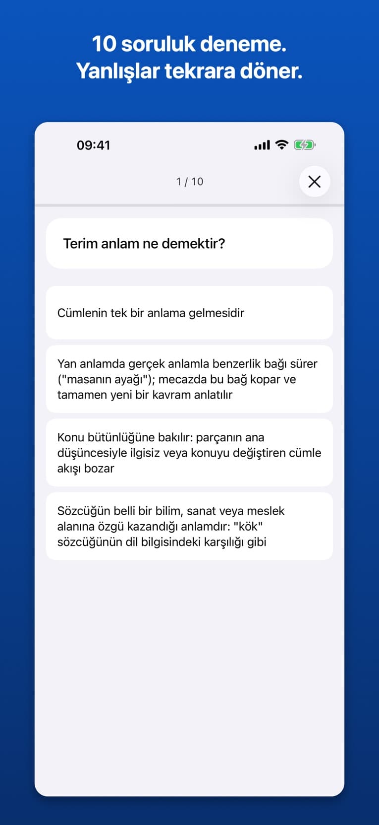 Tekrar: Sınav Kartları mağaza ekran görüntüsü 4