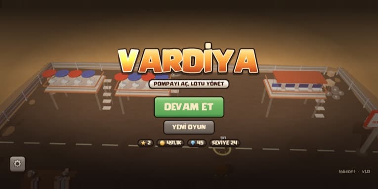 Vardiya: Idle Patron — benzin istasyonu ve pompalar